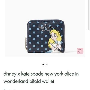 NWOT Disney x Kate Spade Alice in Wonderland Wallet
